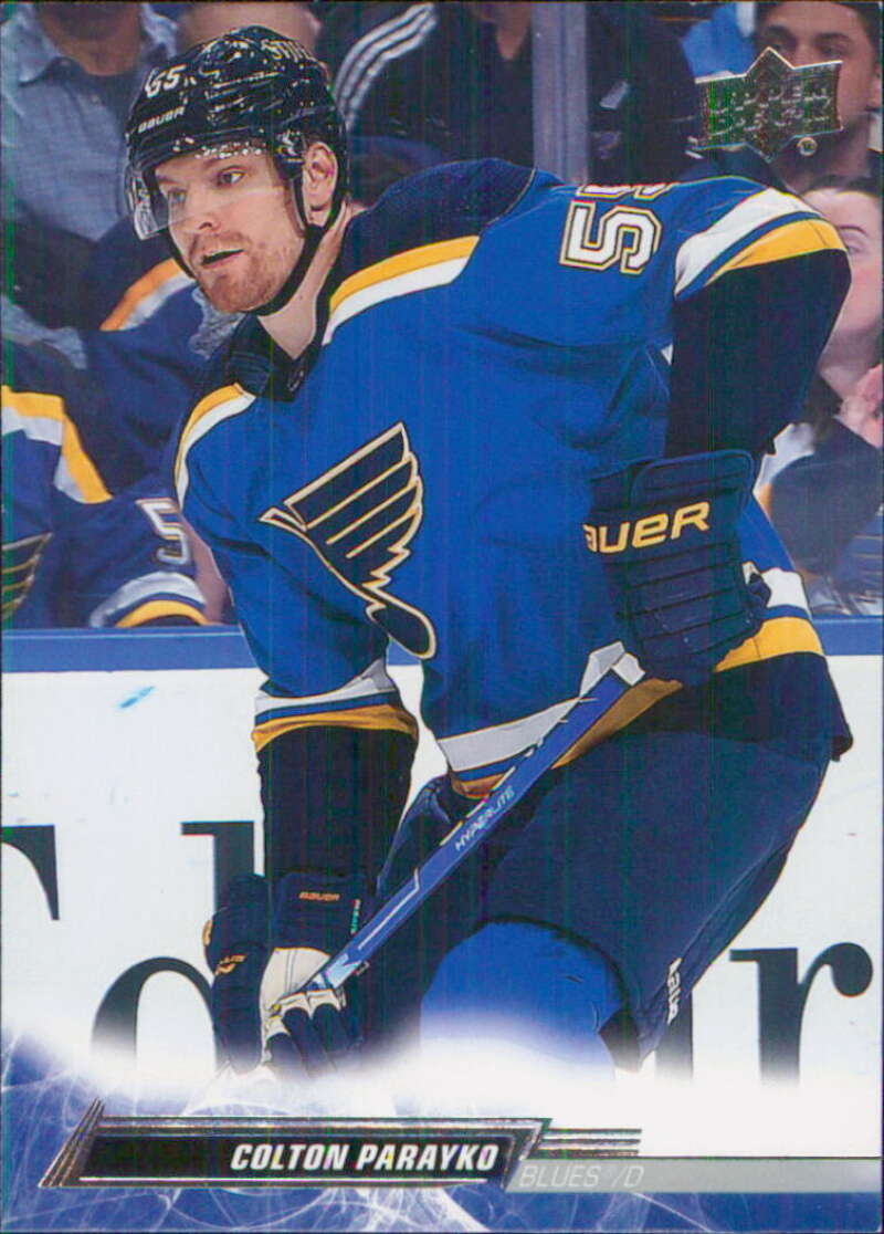 2022-23 Upper Deck Hockey #160 Colton Parayko  St. Louis Blues  Image 1