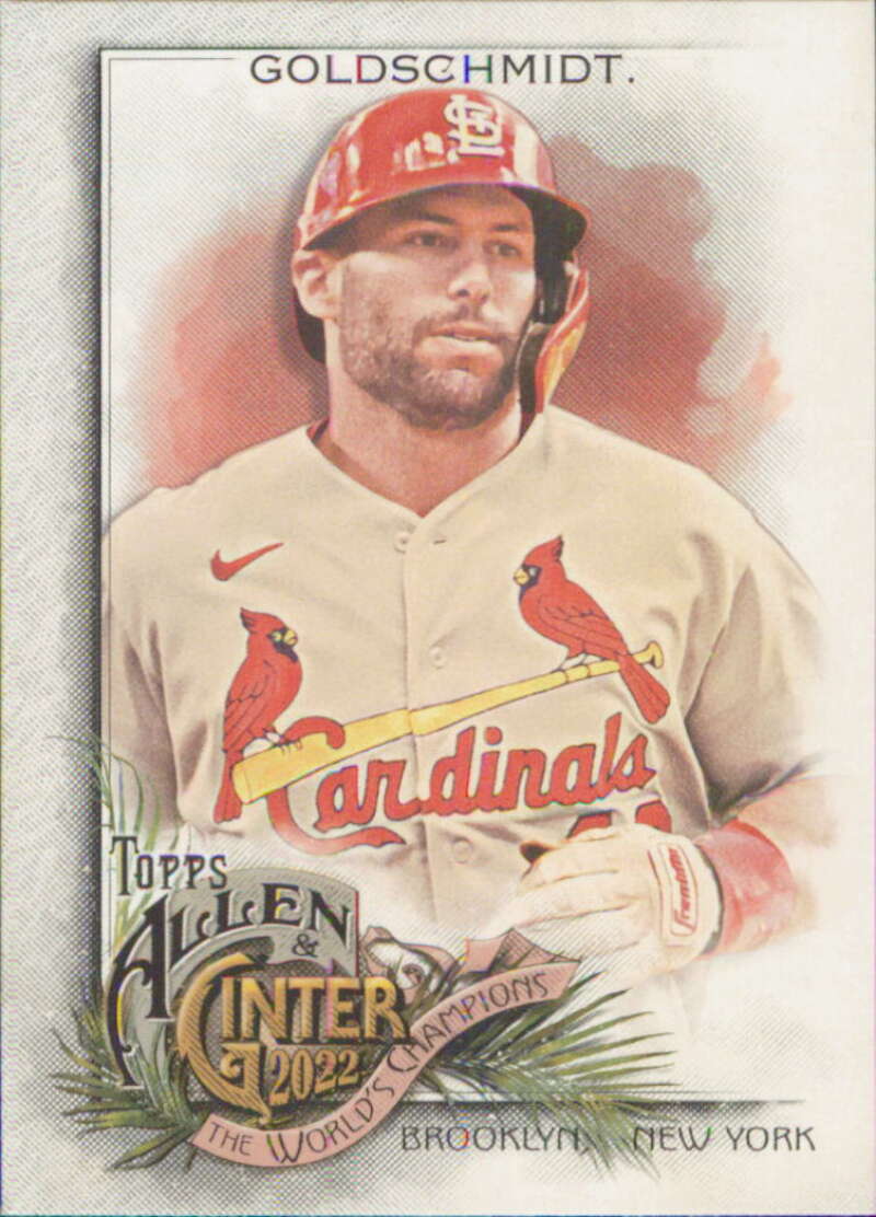 2022 Topps Allen and Ginter Baseaball #25 Paul Goldschmidt  St. Louis  V97122 Image 1