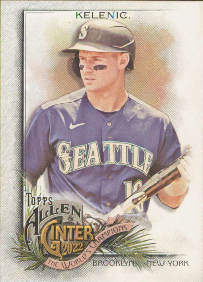 2022 Topps Allen and Ginter Baseaball #36 Jarred Kelenic  Seattle  V97124 Image 1