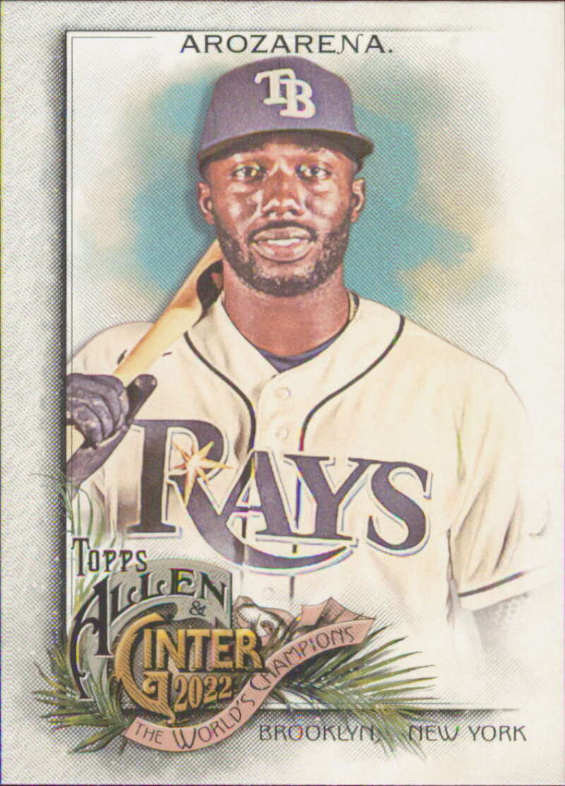 2022 Topps Allen and Ginter Baseaball #76 Randy Arozarena  Tampa  V97128 Image 1