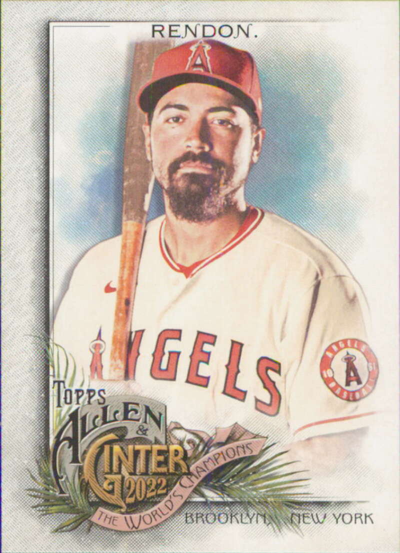 2022 Topps Allen and Ginter Baseaball #88 Anthony Rendon  Los Angeles  V97132 Image 1
