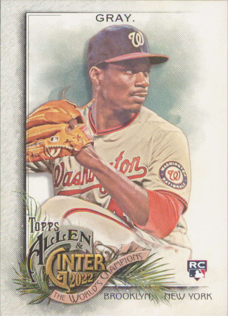 2022 Topps Allen and Ginter Baseaball #179 Josiah Gray  RC Rookie  V97145 Image 1