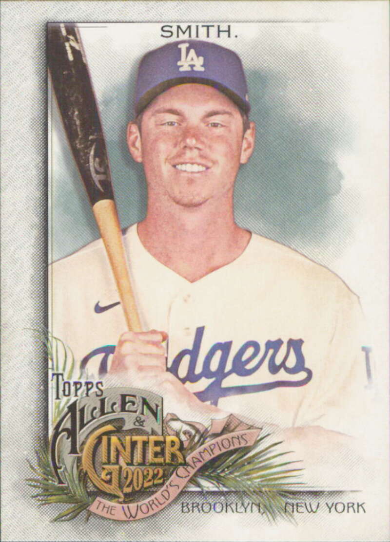 2022 Topps Allen and Ginter Baseaball #180 Will Smith  Los Angeles  V97146 Image 1
