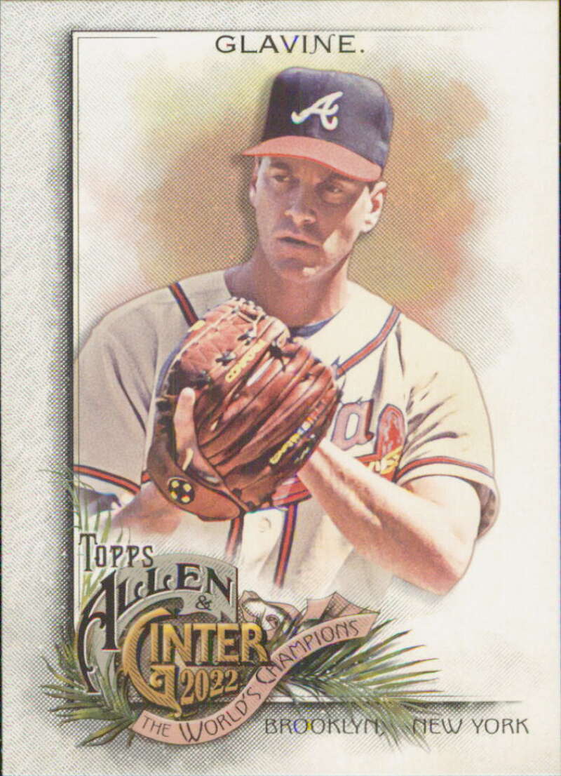 2022 Topps Allen and Ginter Baseaball #252 Tom Glavine  Atlanta Braves  V97153 Image 1