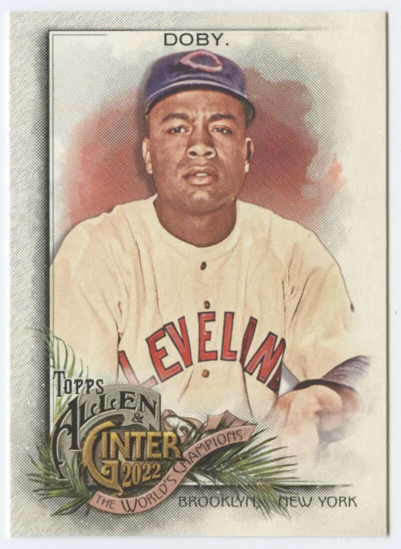 2022 Topps Allen and Ginter Baseaball #279 Larry Doby  Cleveland  V97161 Image 1