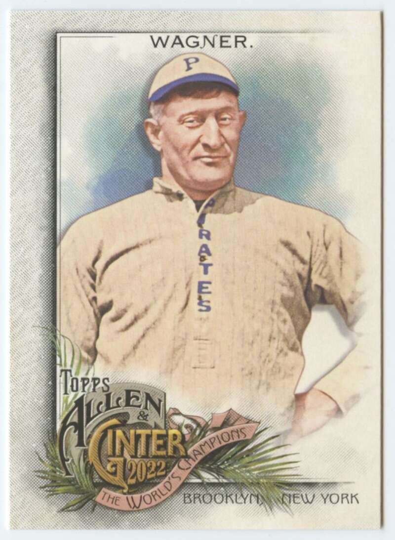 2022 Topps Allen and Ginter Baseaball #287 Honus Wagner  Pittsburgh  V97162 Image 1