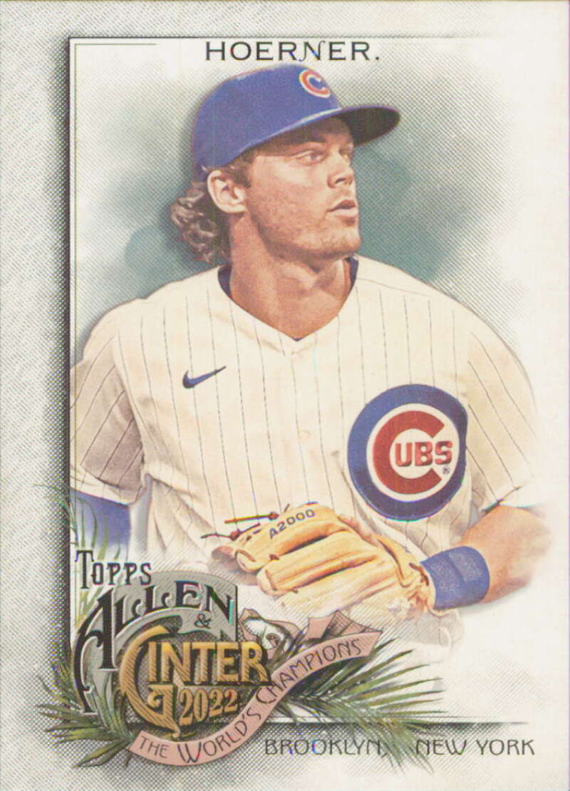2022 Topps Allen and Ginter Baseaball #350 Nico Hoerner  Chicago  V97170 Image 1