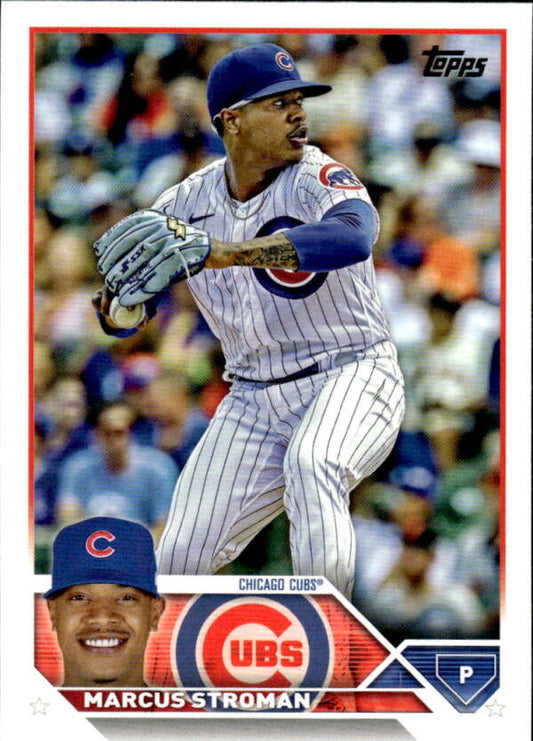 2023 Topps Baseball  #54 Marcus Stroman  Chicago Cubs  Image 1