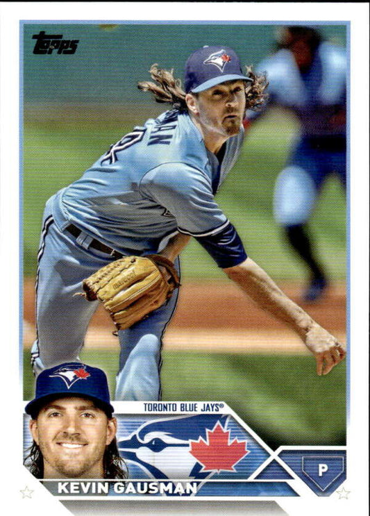2023 Topps Baseball  #153 Kevin Gausman  Toronto Blue Jays  Image 1