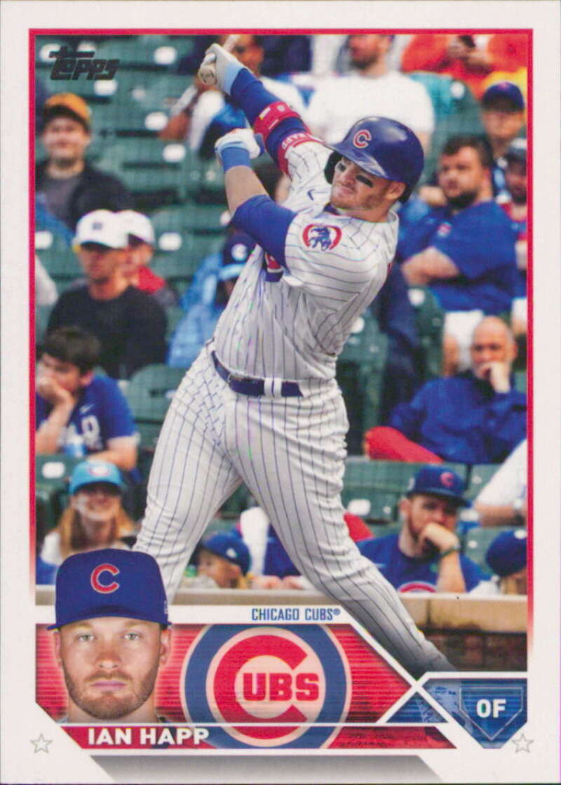 2023 Topps Baseball  #232 Ian Happ  Chicago Cubs  Image 1