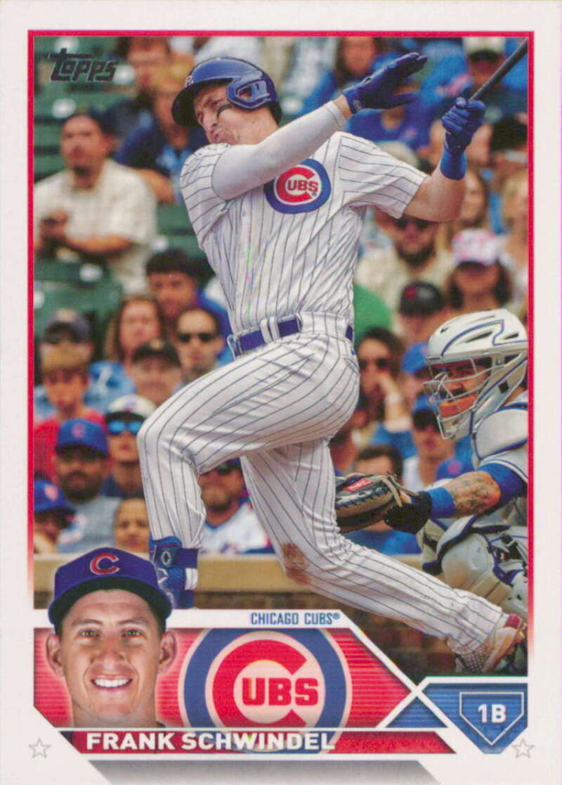 2023 Topps Baseball  #249 Frank Schwindel  Chicago Cubs  Image 1