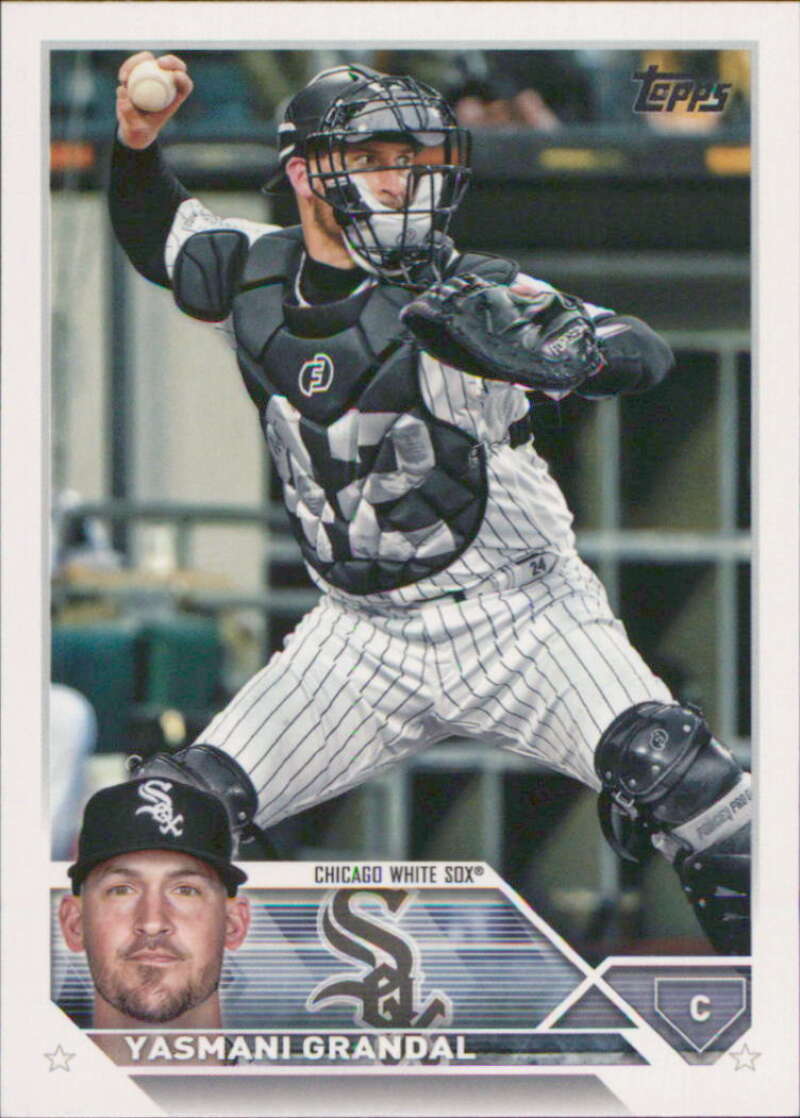 2023 Topps Baseball  #268 Yasmani Grandal  Chicago White Sox  Image 1