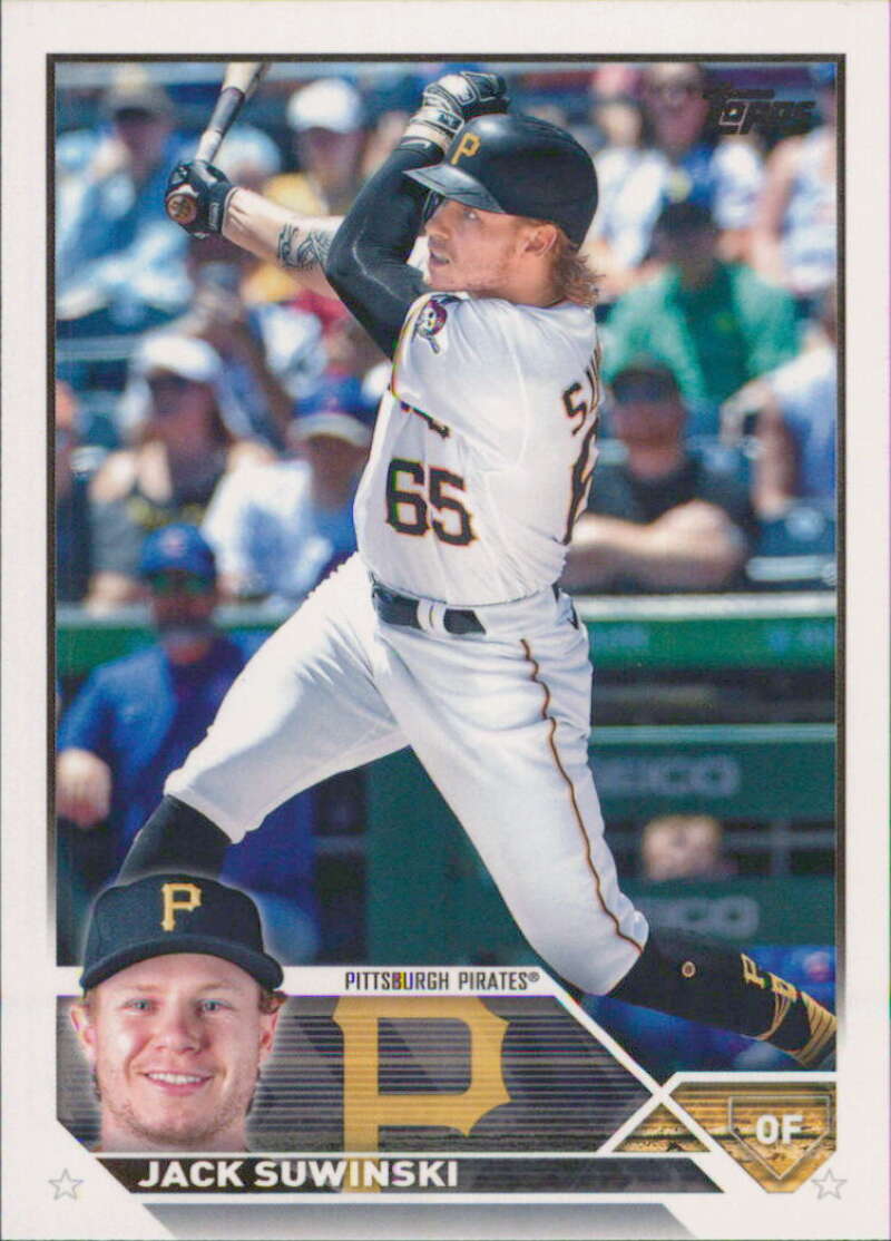 2023 Topps Baseball  #288 Jack Suwinski  Pittsburgh Pirates  Image 1