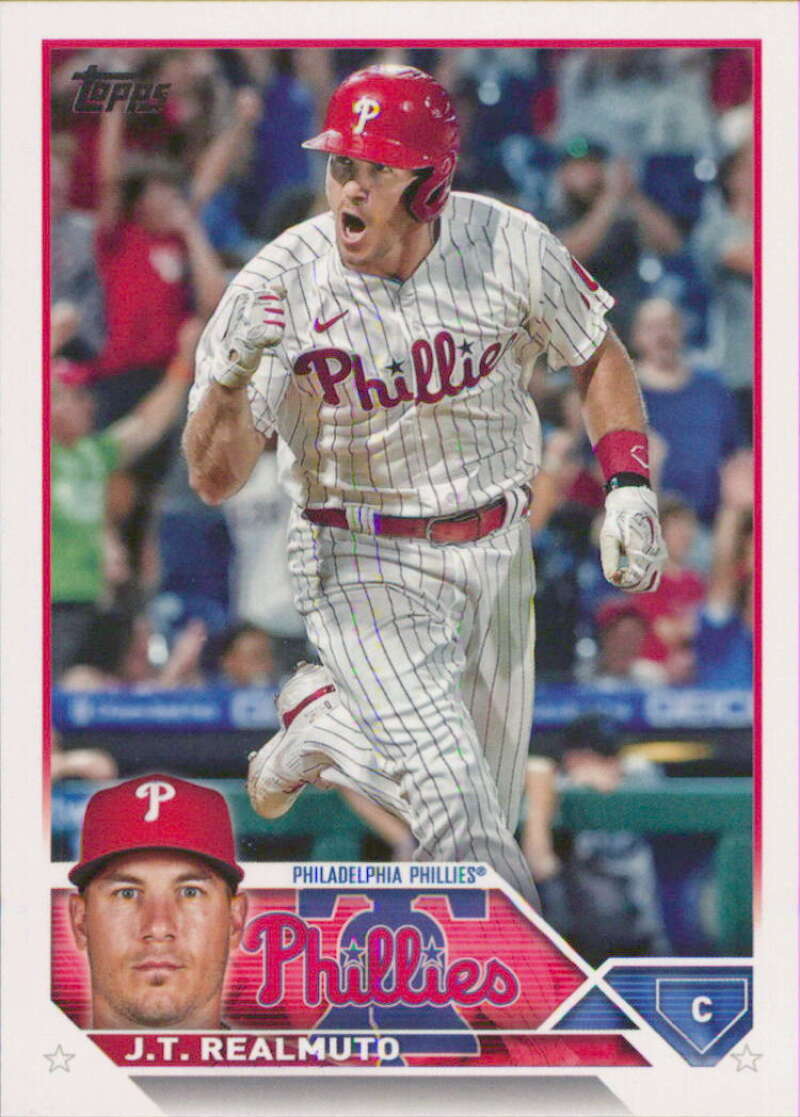 2023 Topps Baseball  #293 J.T. Realmuto  Philadelphia Phillies  Image 1