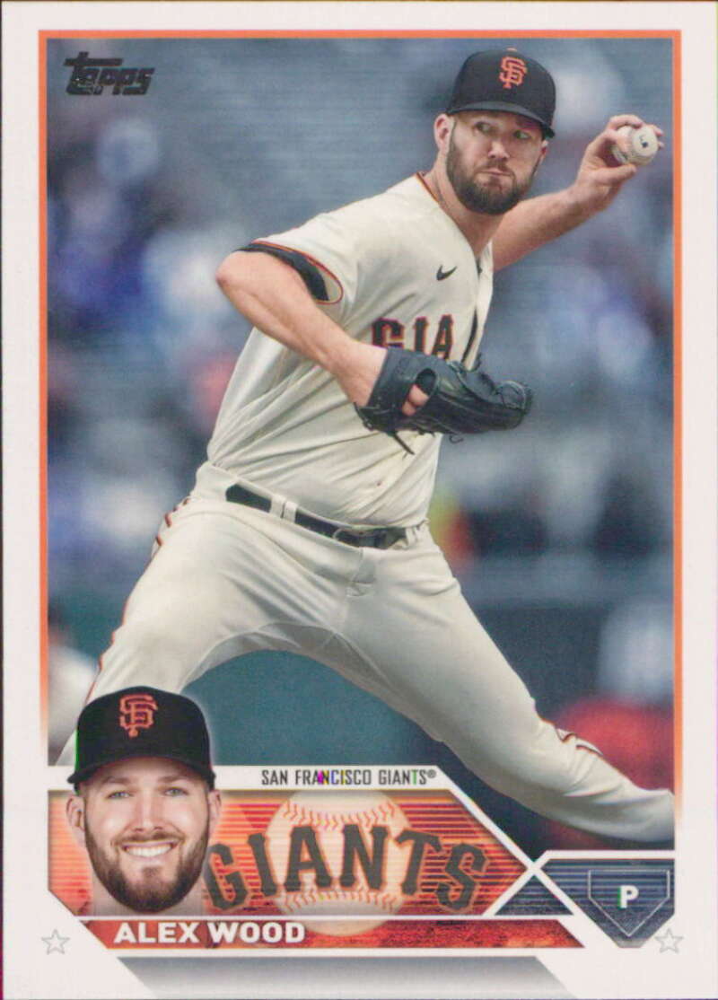 2023 Topps Baseball  #304 Alex Wood  San Francisco Giants  Image 1