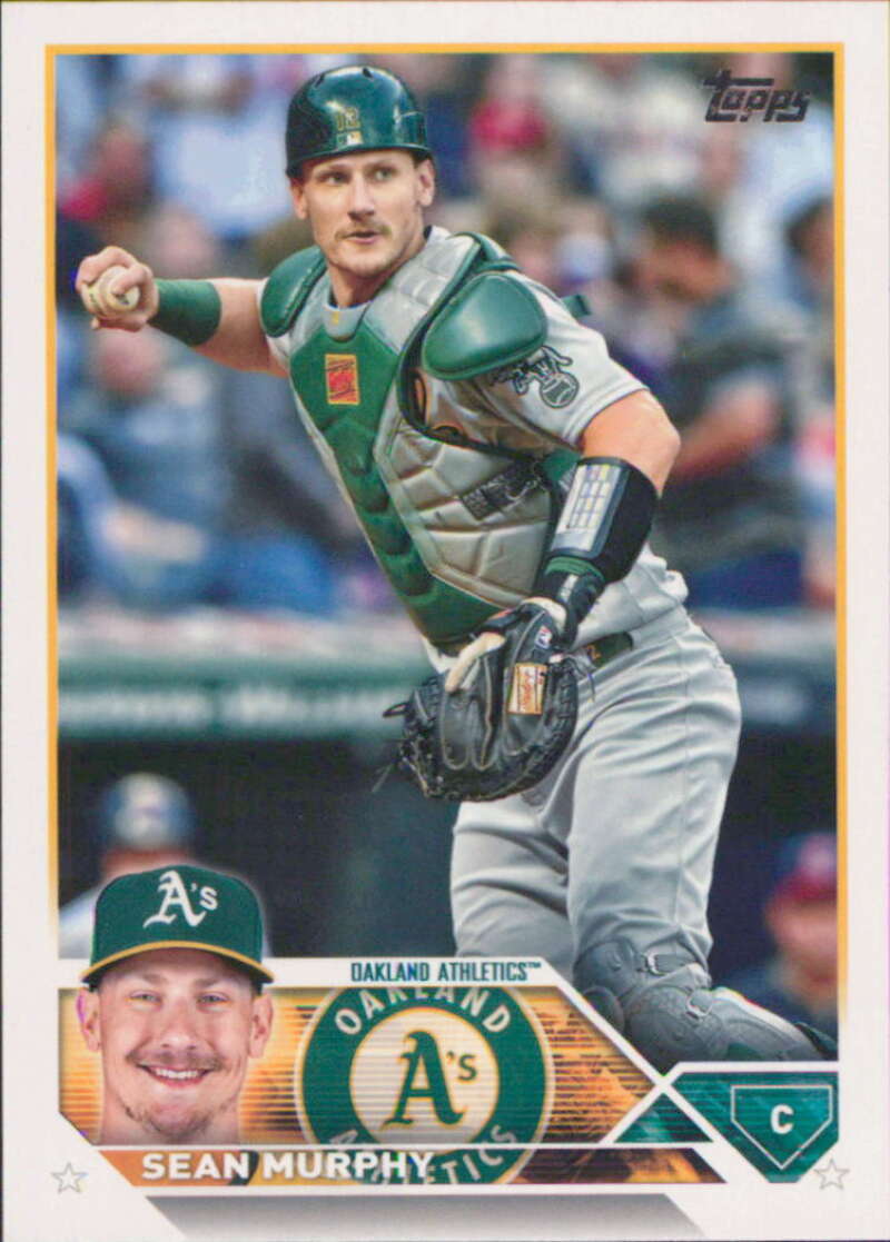 2023 Topps Baseball  #309 Sean Murphy  Oakland Athletics  Image 1