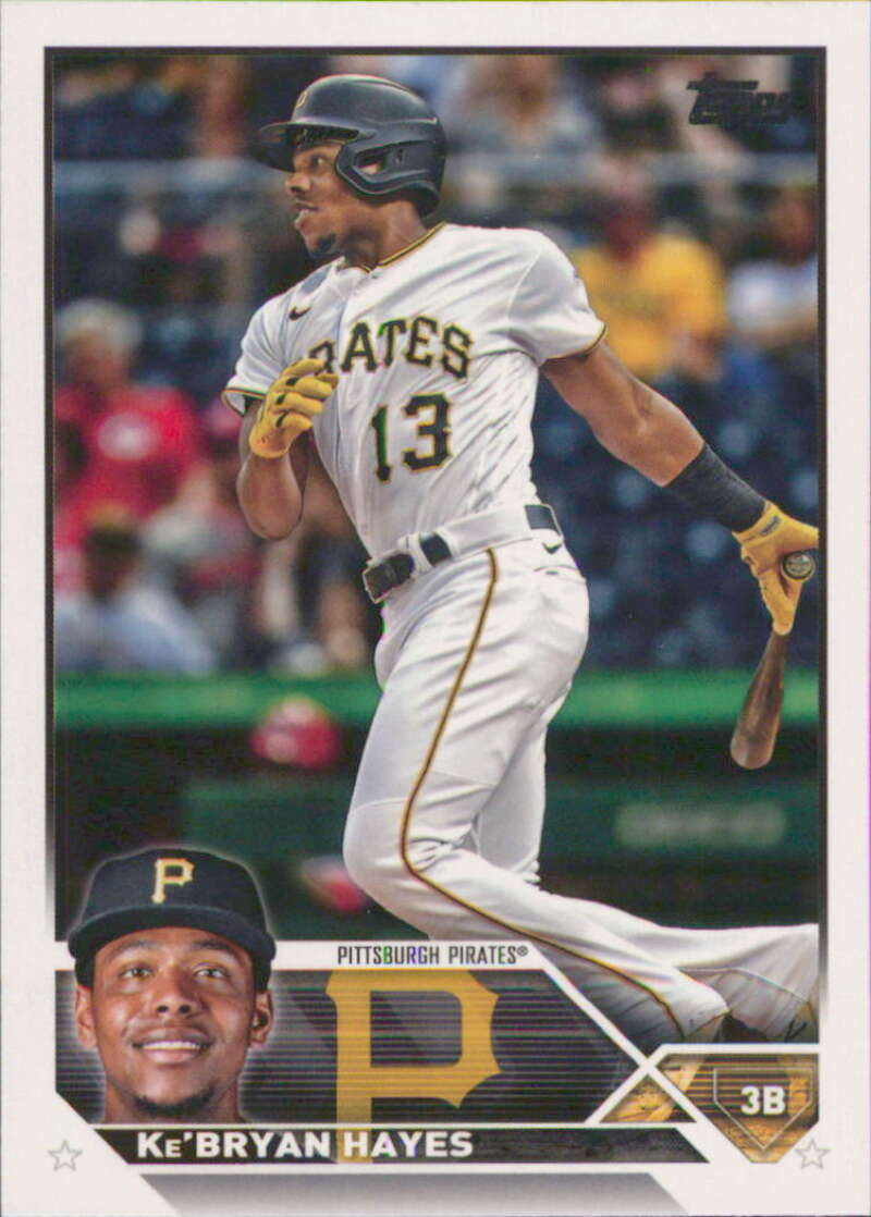 2023 Topps Baseball  #314 Ke'Bryan Hayes  Pittsburgh Pirates  Image 1