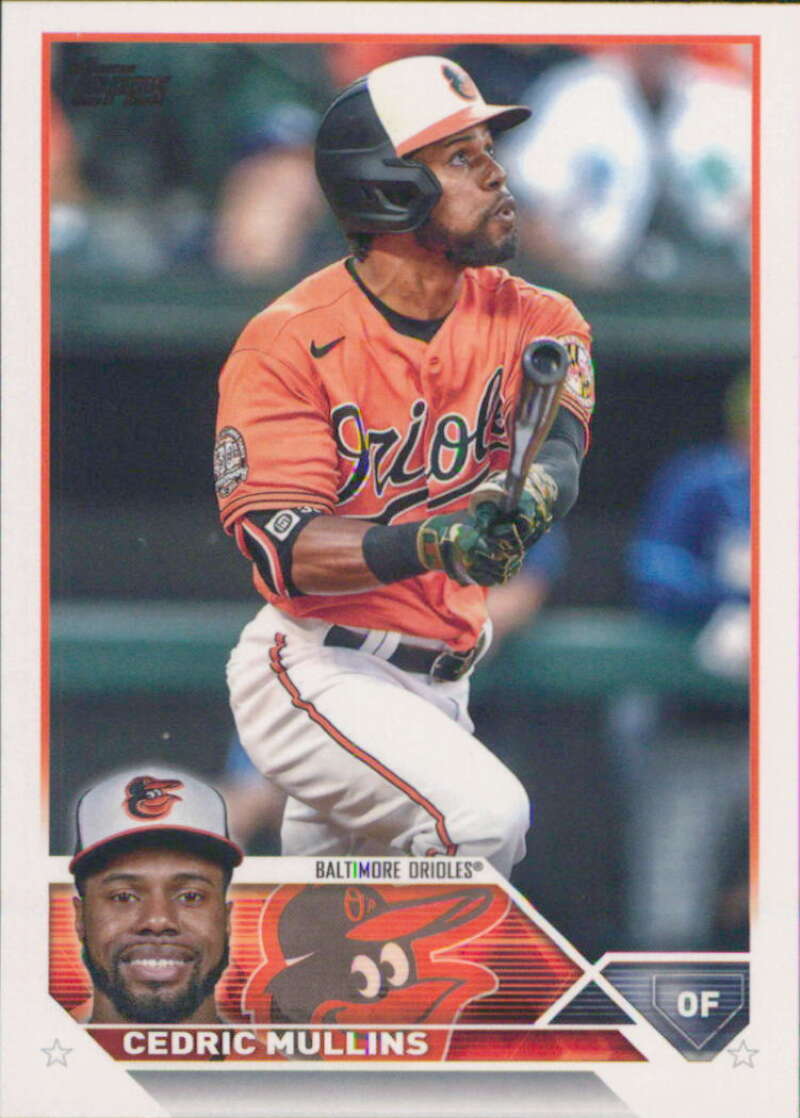 2023 Topps Baseball  #317 Cedric Mullins  Baltimore Orioles  Image 1