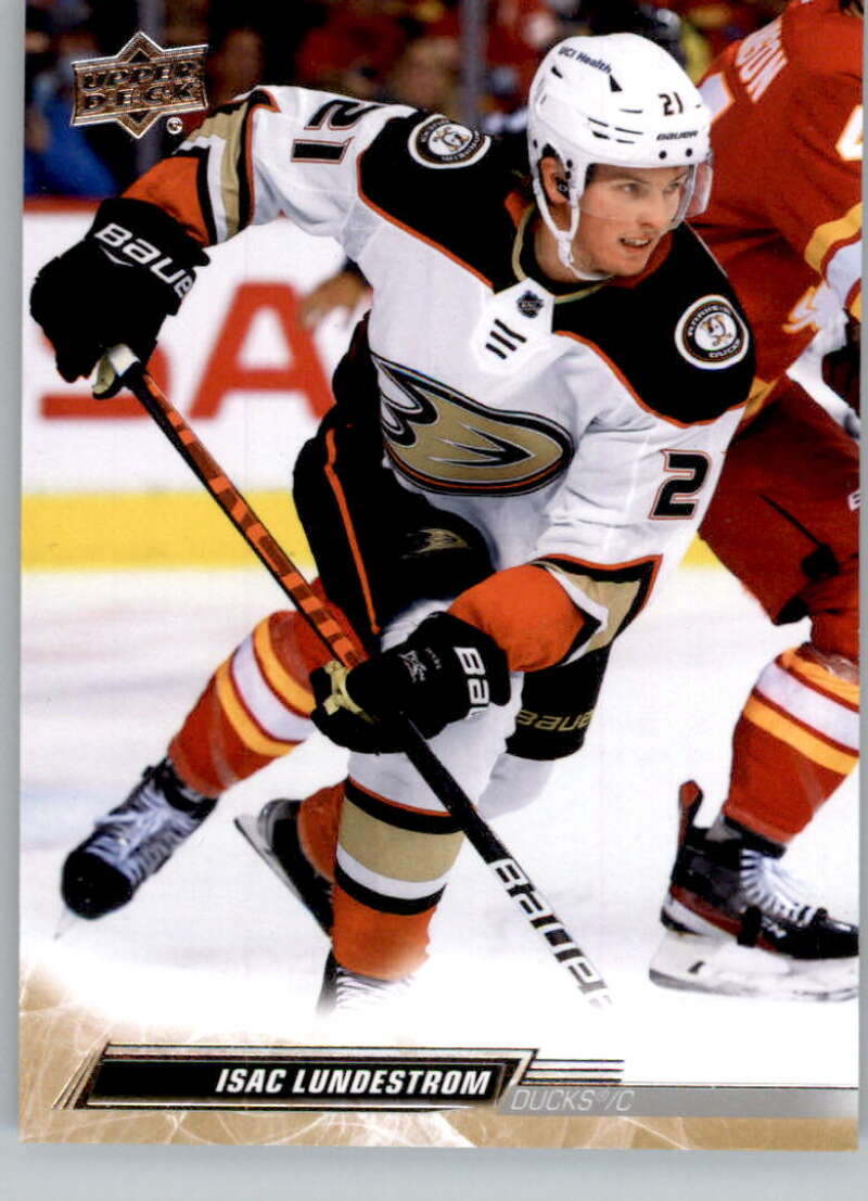 2022-23 Upper Deck Hockey #253 Isac Lundestrom  Anaheim Ducks  Image 1