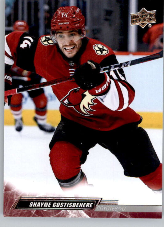 2022-23 Upper Deck Hockey #257 Shayne Gostisbehere  Arizona Coyotes  Image 1