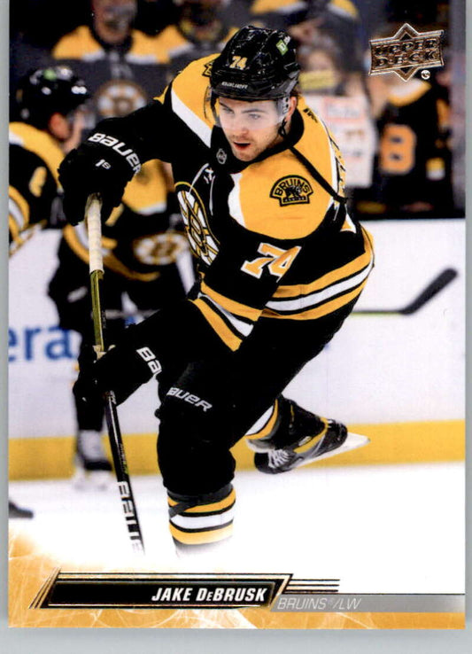 2022-23 Upper Deck Hockey #269 Jake DeBrusk  Boston Bruins  Image 1