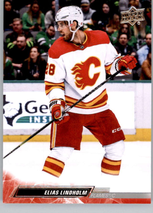 2022-23 Upper Deck Hockey #279 Elias Lindholm  Calgary Flames  Image 1
