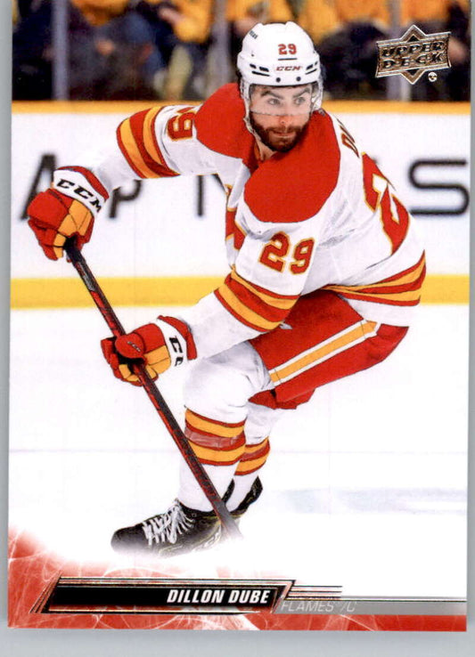 2022-23 Upper Deck Hockey #283 Dillon Dube  Calgary Flames  Image 1