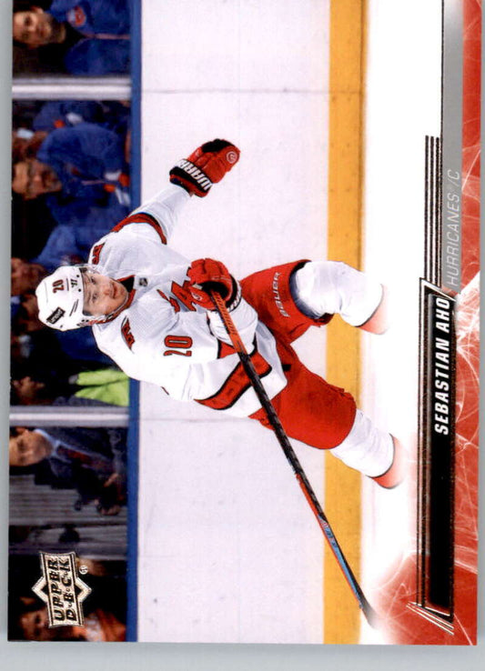 2022-23 Upper Deck Hockey #285 Sebastian Aho  Carolina Hurricanes  Image 1