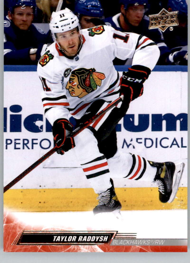 2022-23 Upper Deck Hockey #293 Taylor Raddysh  Chicago Blackhawks  Image 1