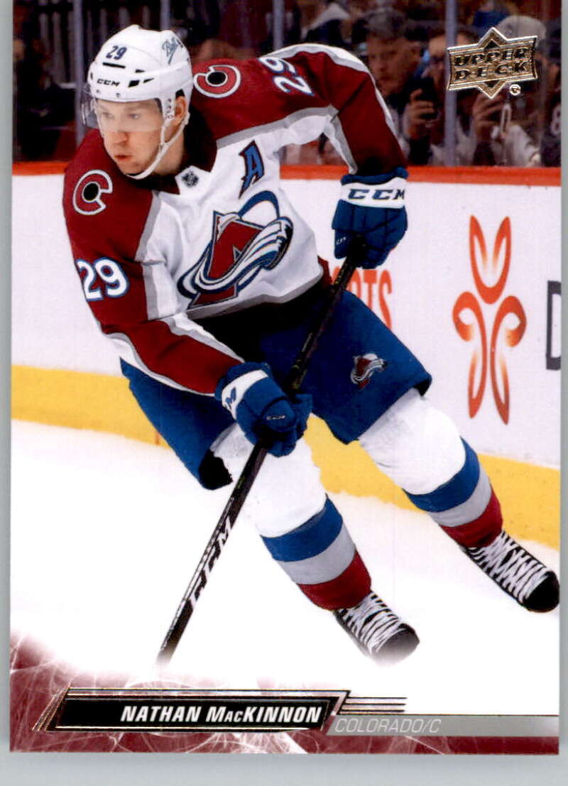 2022-23 Upper Deck Hockey #297 Nathan MacKinnon  Colorado Avalanche  Image 1