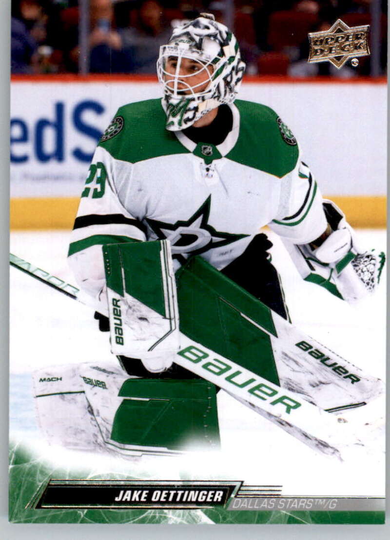 2022-23 Upper Deck Hockey #311 Jake Oettinger  Dallas Stars  Image 1