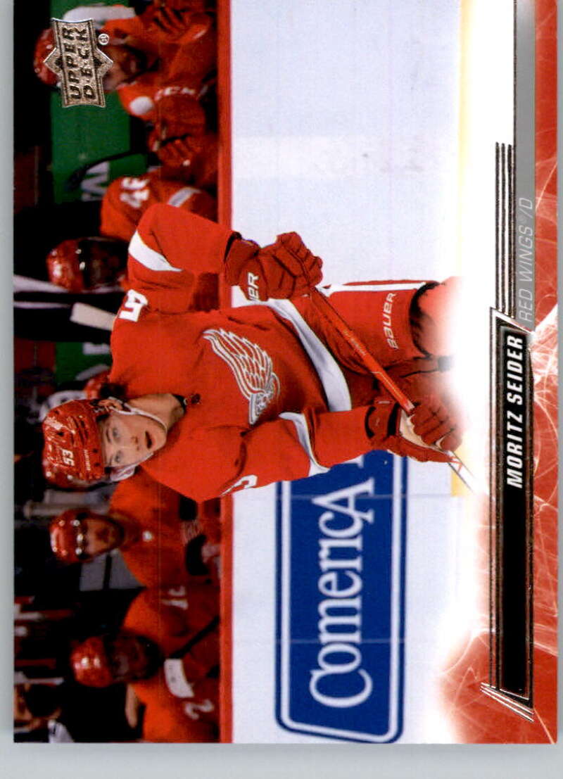 2022-23 Upper Deck Hockey #312 Moritz Seider  Detroit Red Wings  Image 1