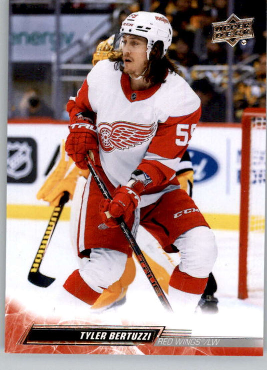 2022-23 Upper Deck Hockey #315 Tyler Bertuzzi  Detroit Red Wings  Image 1