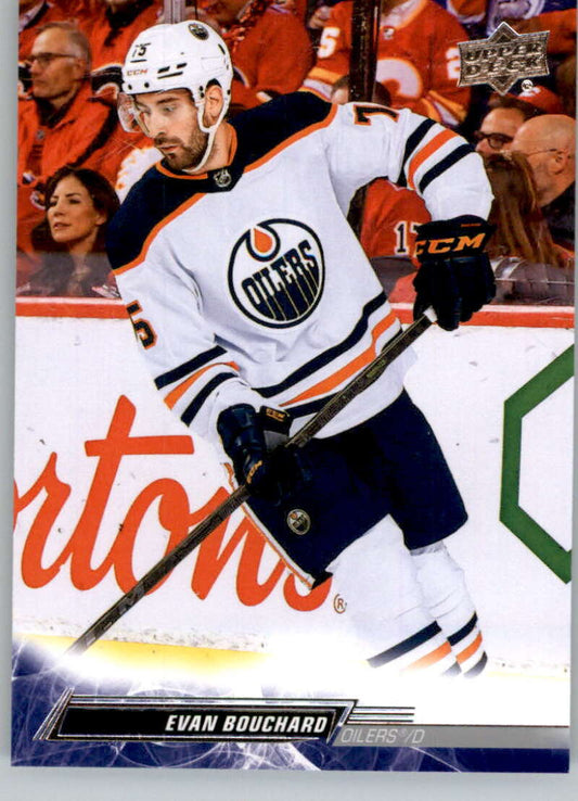 2022-23 Upper Deck Hockey #318 Evan Bouchard  Edmonton Oilers  Image 1