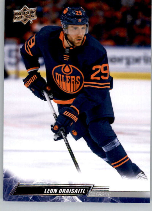 2022-23 Upper Deck Hockey #319 Leon Draisaitl  Edmonton Oilers  Image 1