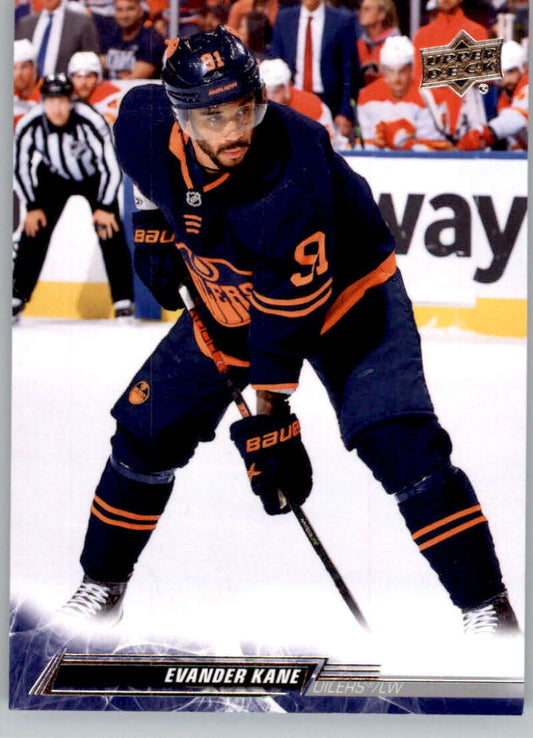 2022-23 Upper Deck Hockey #321 Evander Kane  Edmonton Oilers  Image 1