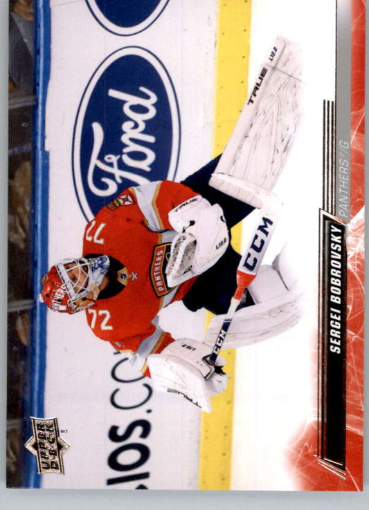 2022-23 Upper Deck Hockey #325 Sergei Bobrovsky  Florida Panthers  Image 1