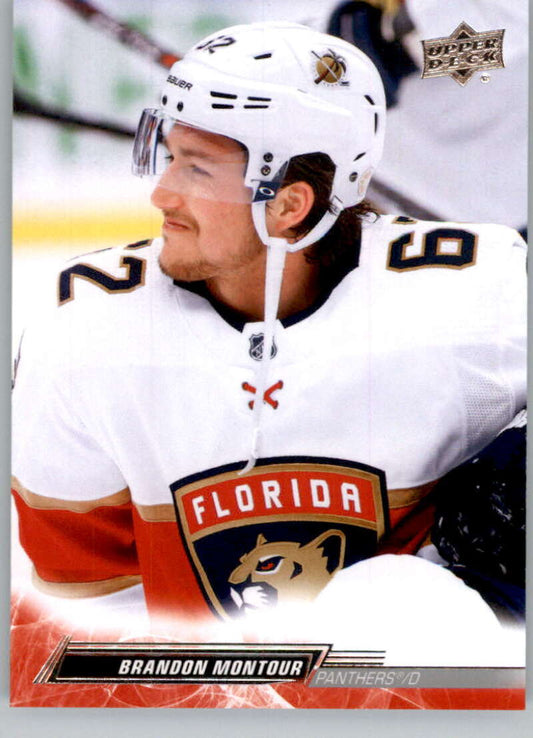 2022-23 Upper Deck Hockey #330 Brandon Montour  Florida Panthers  Image 1