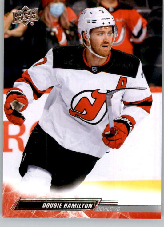 2022-23 Upper Deck Hockey #358 Dougie Hamilton  New Jersey Devils  Image 1