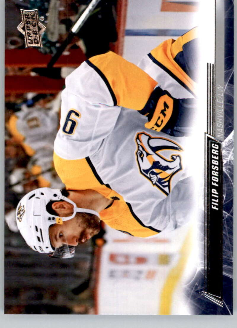 2022-23 Upper Deck Hockey #359 Filip Forsberg  Nashville Predators  Image 1