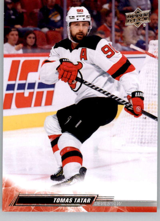 2022-23 Upper Deck Hockey #363 Tomas Tatar  New Jersey Devils  Image 1