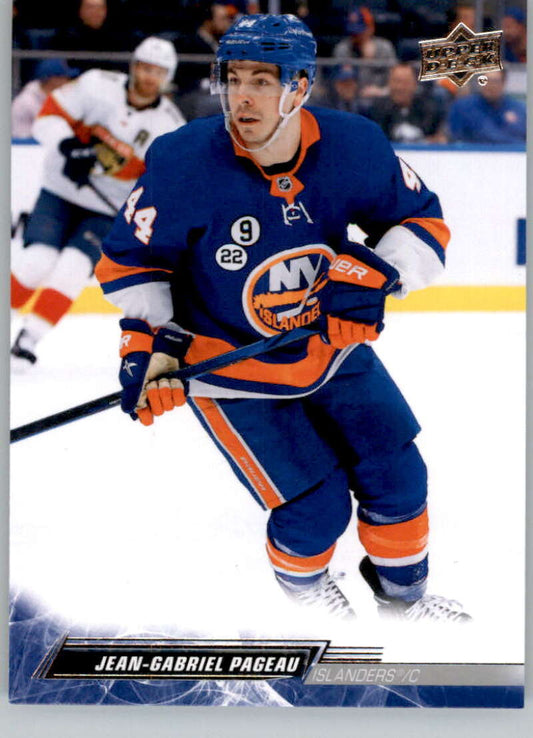 2022-23 Upper Deck Hockey #367 Jean-Gabriel Pageau  New York Islanders  Image 1