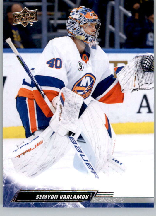 2022-23 Upper Deck Hockey #369 Semyon Varlamov  New York Islanders  Image 1