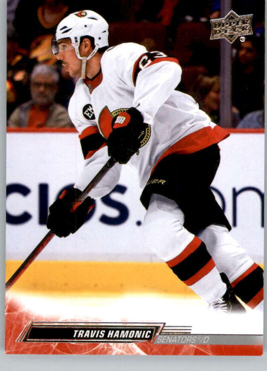 2022-23 Upper Deck Hockey #376 Travis Hamonic  Ottawa Senators  Image 1