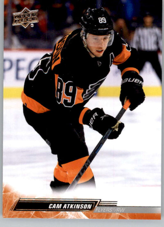 2022-23 Upper Deck Hockey #383 Cam Atkinson  Philadelphia Flyers  Image 1