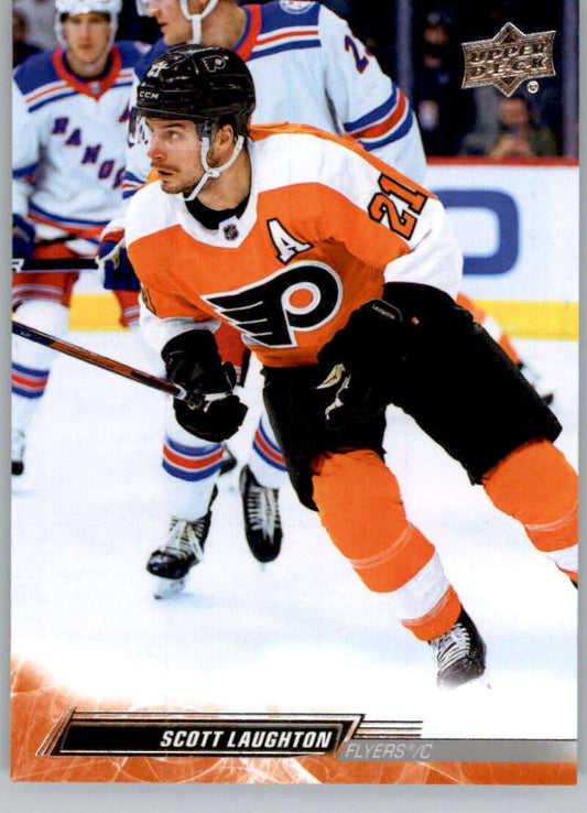 2022-23 Upper Deck Hockey #384 Scott Laughton  Philadelphia Flyers  Image 1