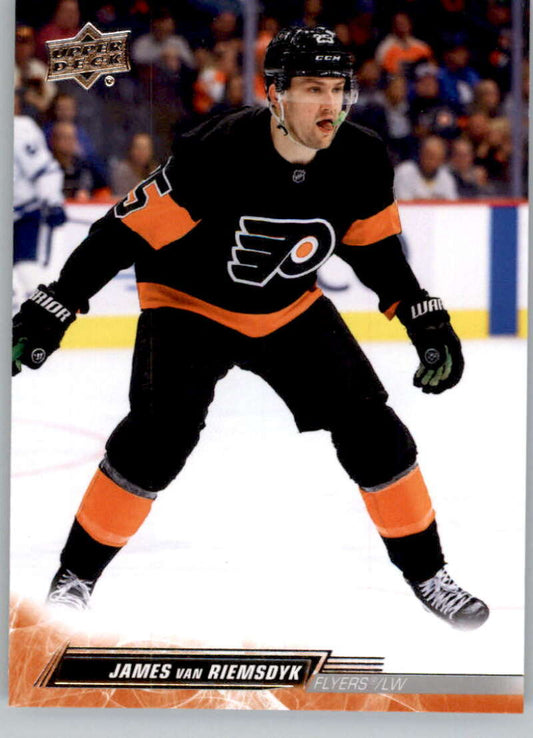 2022-23 Upper Deck Hockey #385 James van Riemsdyk  Philadelphia Flyers  Image 1