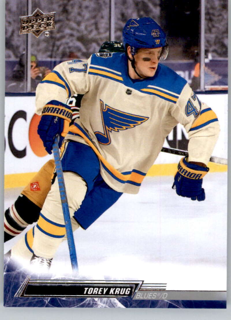 2022-23 Upper Deck Hockey #406 Torey Krug  St. Louis Blues  Image 1