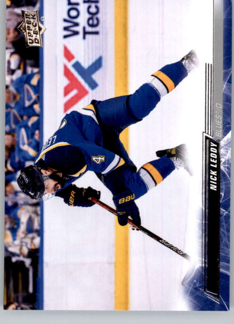 2022-23 Upper Deck Hockey #409 Nick Leddy  St. Louis Blues  Image 1