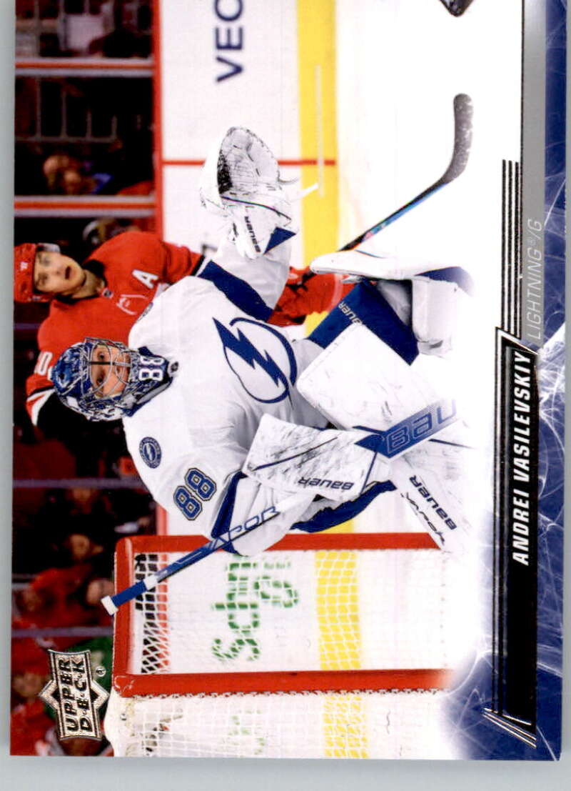 2022-23 Upper Deck Hockey #411 Andrei Vasilevskiy  Tampa Bay Lightning  Image 1